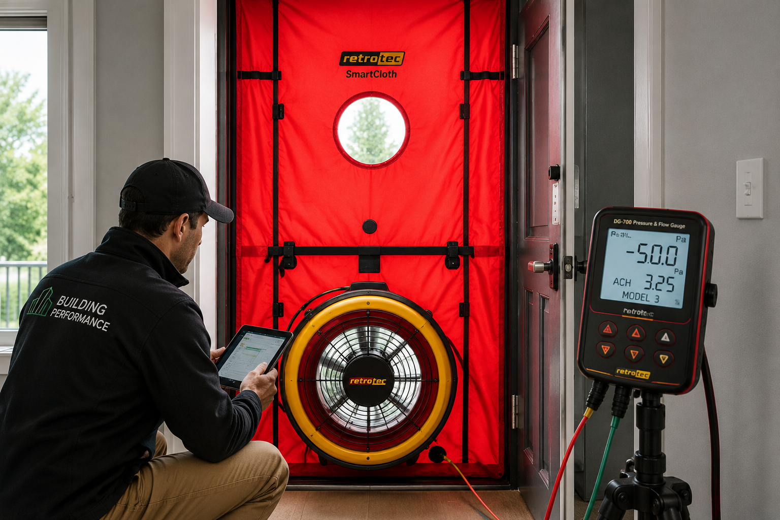 Blower Door Testing